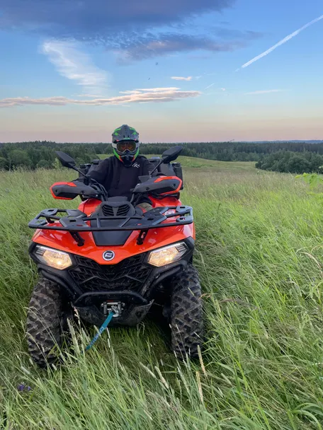 Тур на 1 квадроцикле. Стоимость 5000 р. за 1 час.