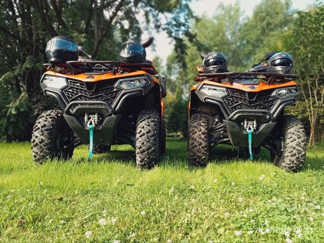 Тур на двух квадроциклах. Стоимость 10 000 р. за 1 час.